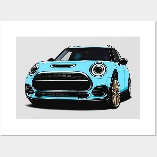 MINI Cooper Wall Art by CarTeeExclusives